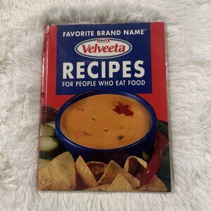 Velveeta Recipes cookbook For People Who Eat Food VTG